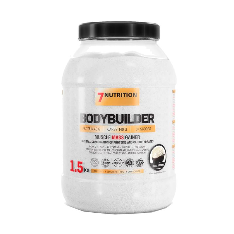 Gainer 7Nutrition Bodybuilder 3kg krémový dort 7Nu000365