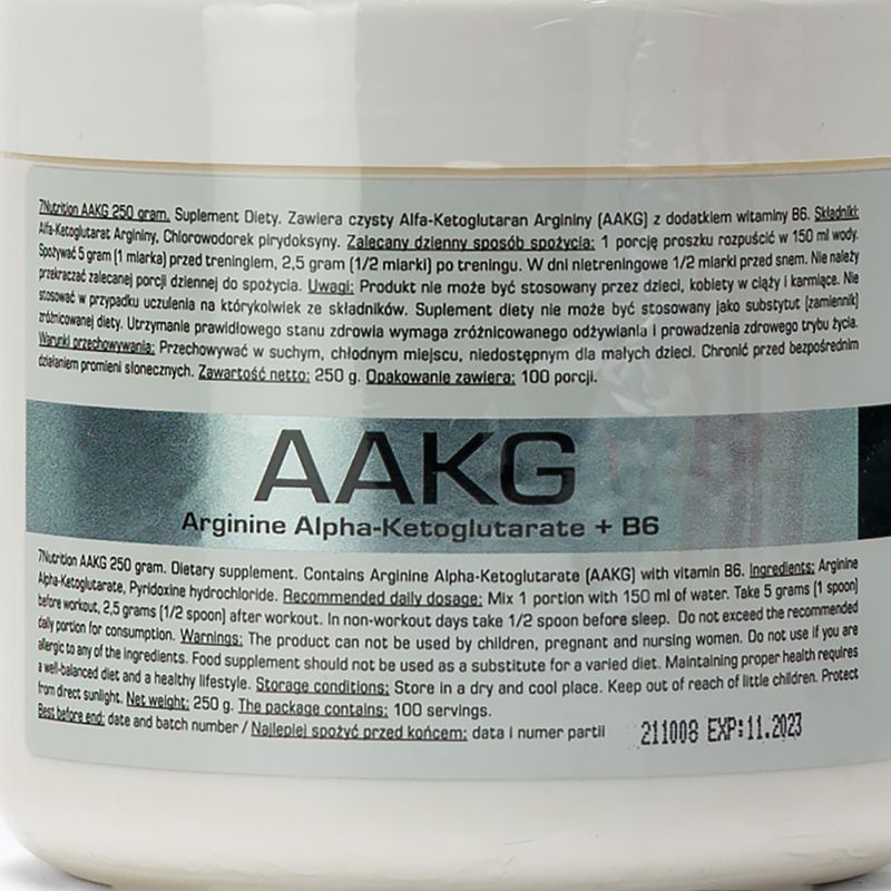 Předtréninkový přípravek 7Nutrition AAKG 250g 7Nu000099 2