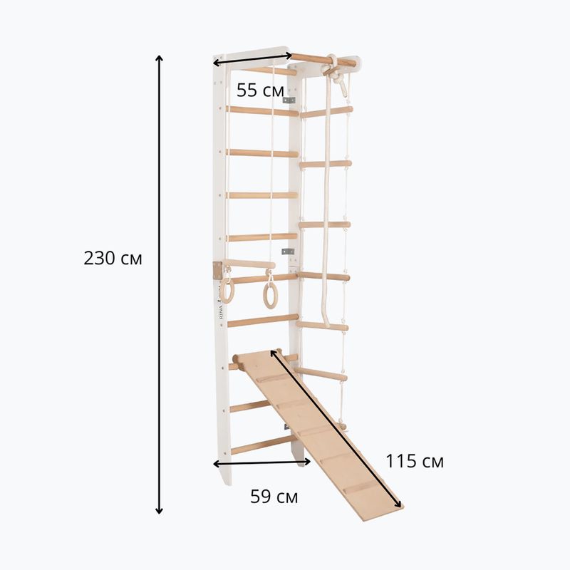 Gymnastický žebřík RINAGYM SPR B+SLIDE 5