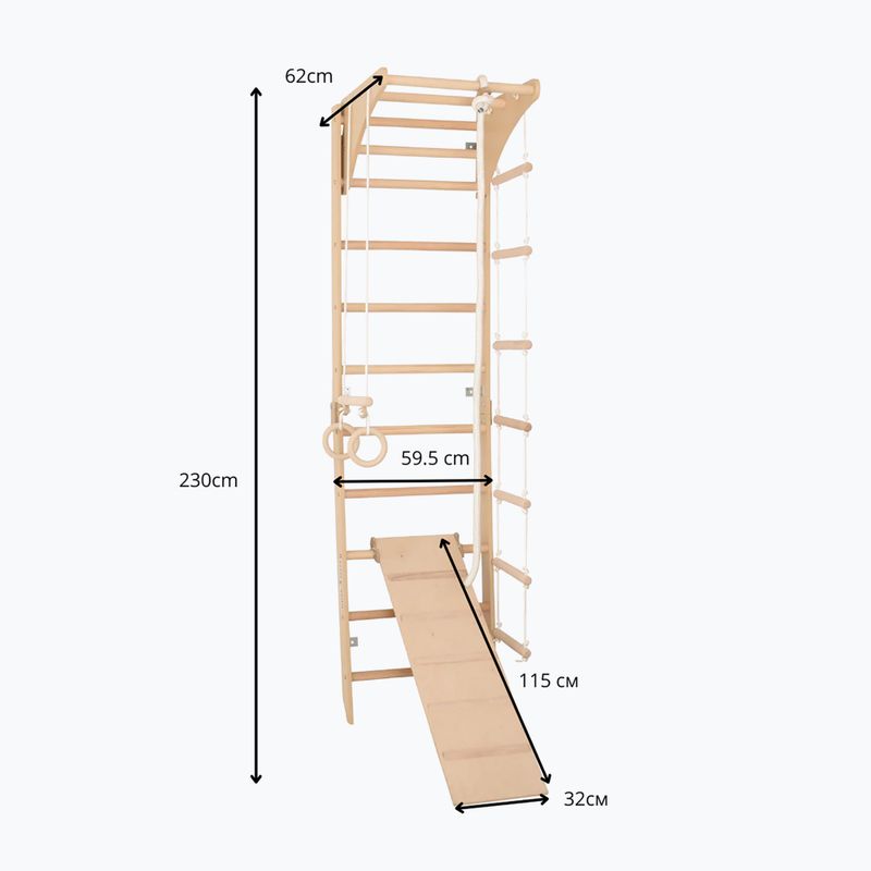 Gymnastický žebřík RINAGYM SPR C+SLIDE 6