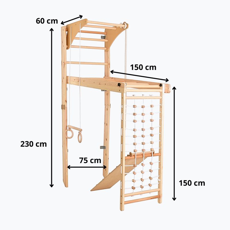 Gymnastický žebřík RINAGYM Transformer 5