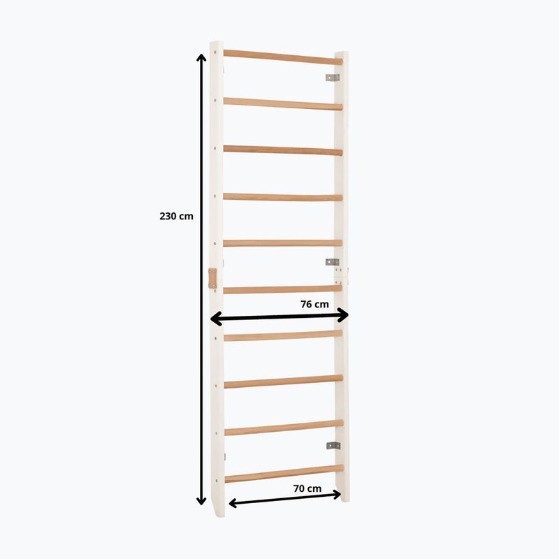 Gymnastické žebřiny RINAGYM Kombi 1 white 5