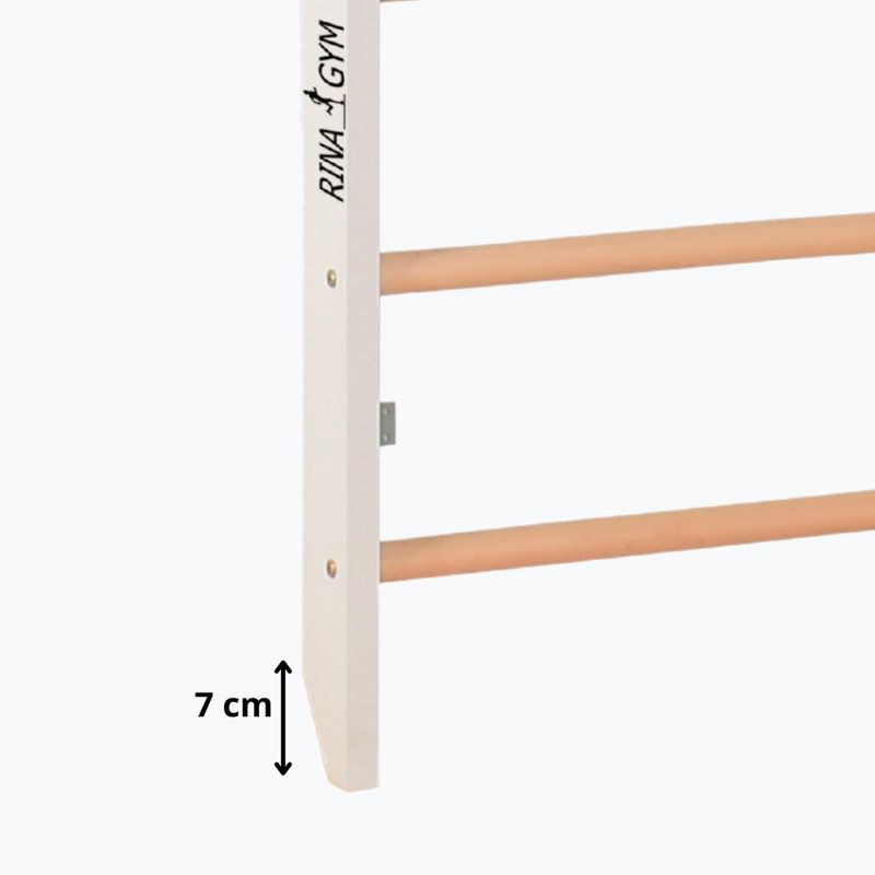 Gymnastické žebřiny RINAGYM Pro 3 white 8
