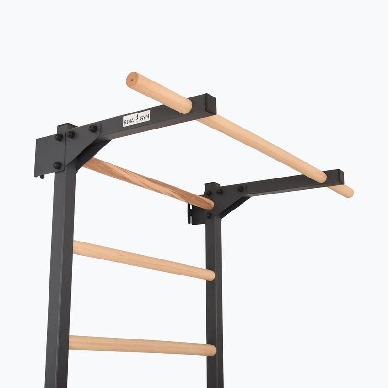 Gymnastické žebřiny RINAGYM Steel Pure graphit 6