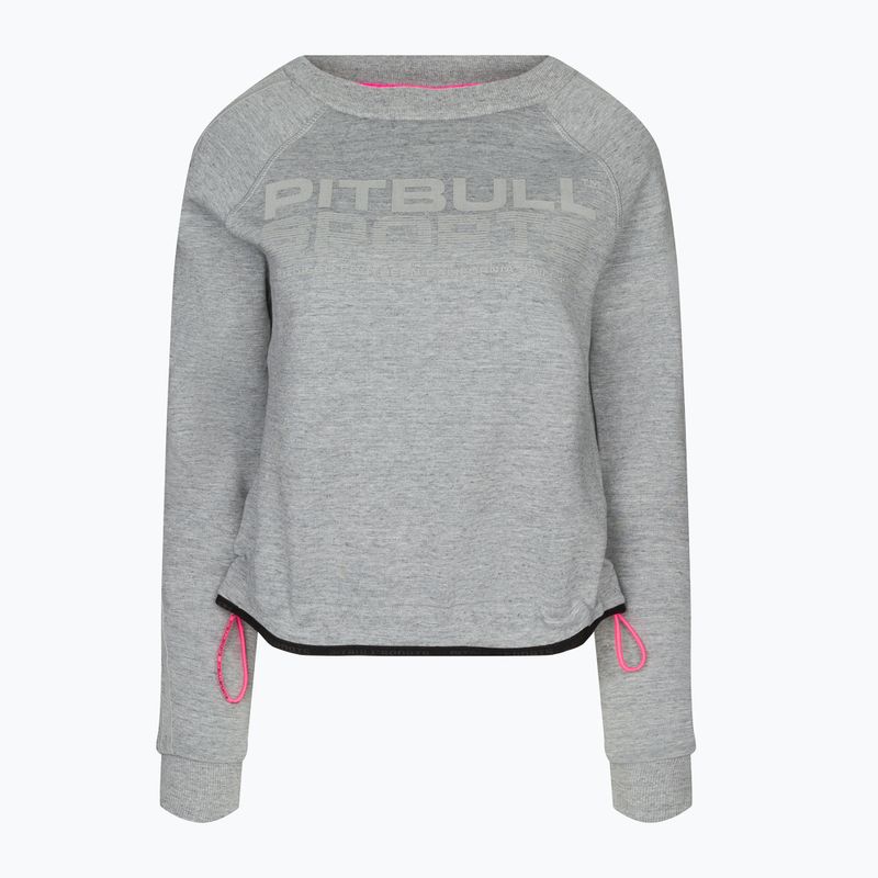Dámská mikina Pitbull West Coast Crewneck Athletica grey/melange