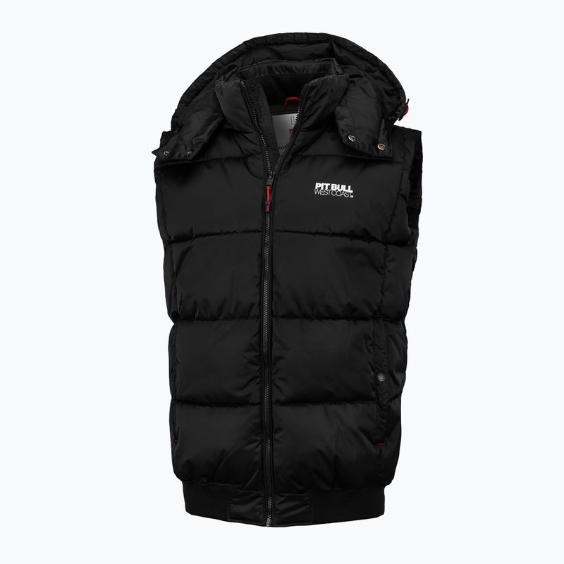 Pánské bez rukávů Pitbull West Coast Walpen Hooded black