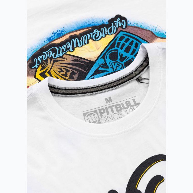 Pánské tričko Pitbull Surfdog white 3