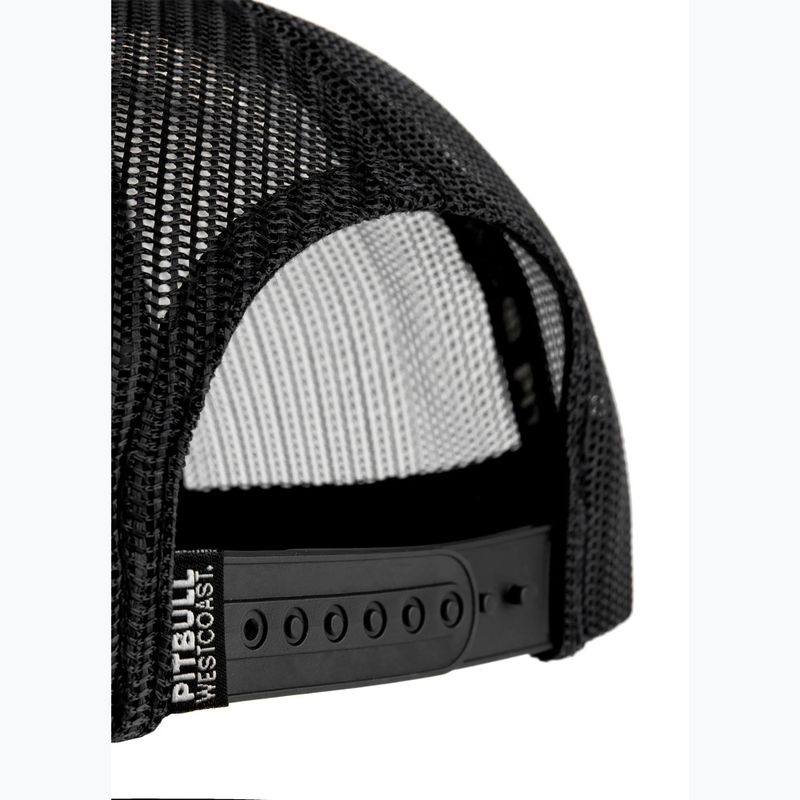 Zimní čepice Pitbull Classic Boxing white/black 5