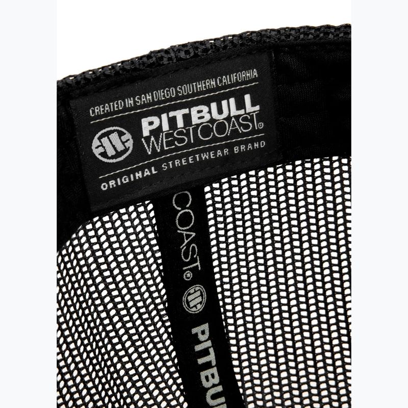 Zimní čepice Pitbull Classic Boxing white/black 6