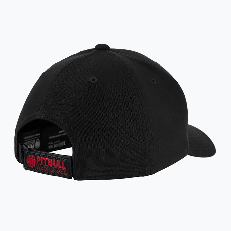Pánská kšiltovka  Pitbull West Coast Snapback Seascape black/red print 2