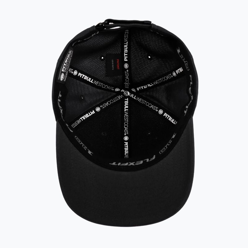 Kšiltovka Pitbull Snapback Seascape black/red print 3