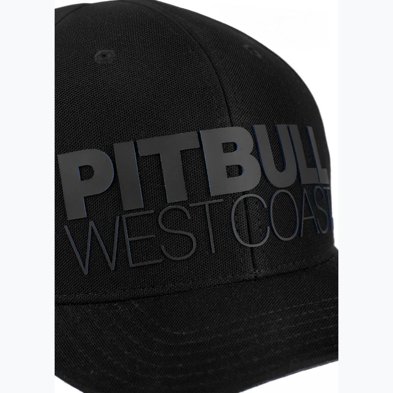 Kšiltovka Pitbull Snapback Seascape black/red print 4