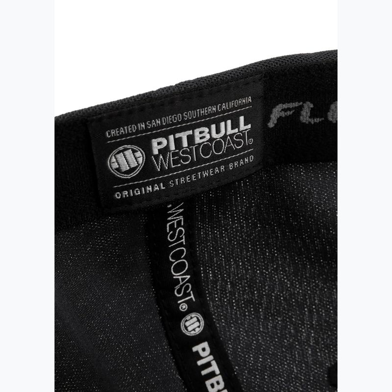 Kšiltovka Pitbull Snapback Seascape black/red print 6