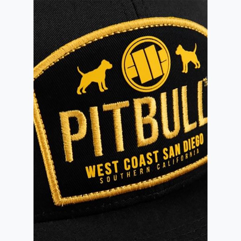 Kšiltovka Pitbull Mesh Snapback Dogs black 4