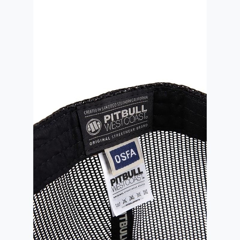 Kšiltovka Pitbull Mesh Snapback Dogs black 6