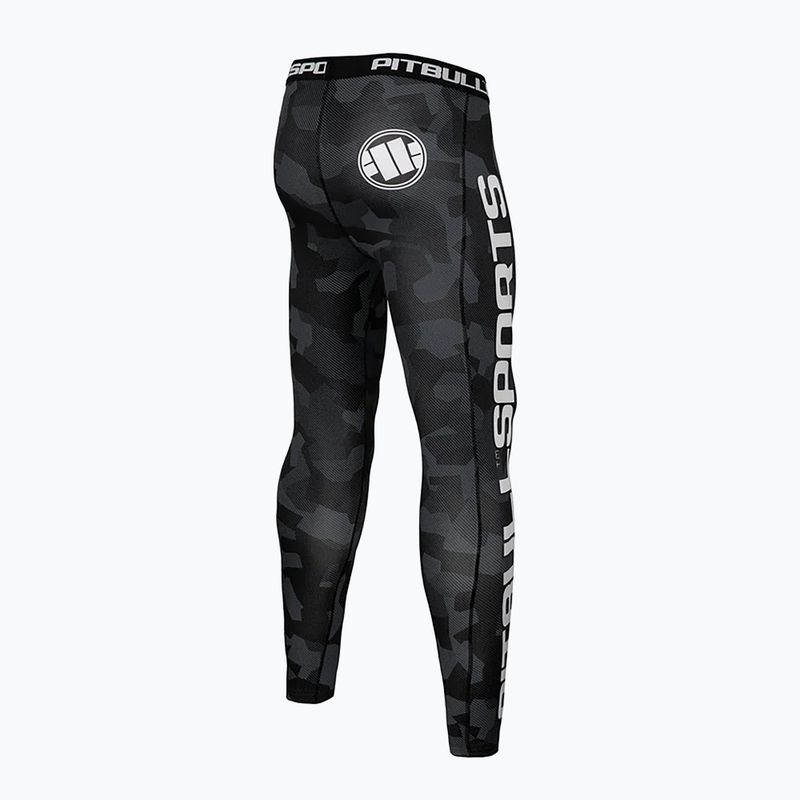 Pánské legíny Pitbull West Coast Compr Pants Dillard grey camo 2