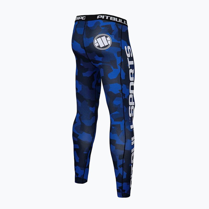Pánské legíny Pitbull West Coast Compr Pants Dillard blue camo 2