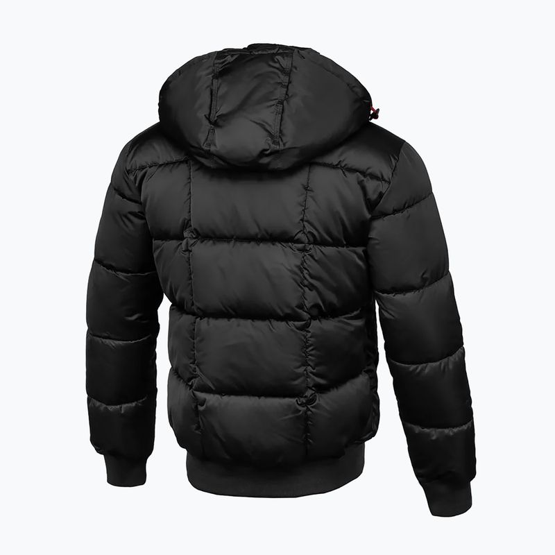 Pánská zimní bunda Pitbull West Coast Padded Hooded Walpen black 4