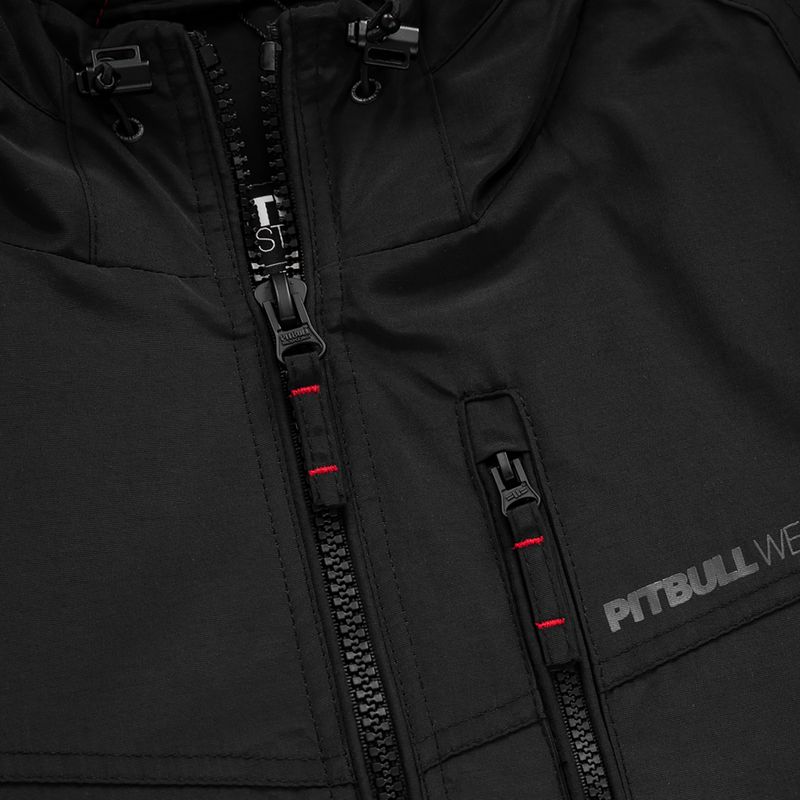 Pánská zimní bunda Pitbull West Coast Spinnaker 2 Hooded black 3