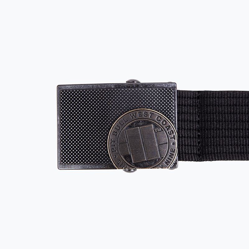 Pánský opasek Pitbull West Coast Webbing TNT black 4
