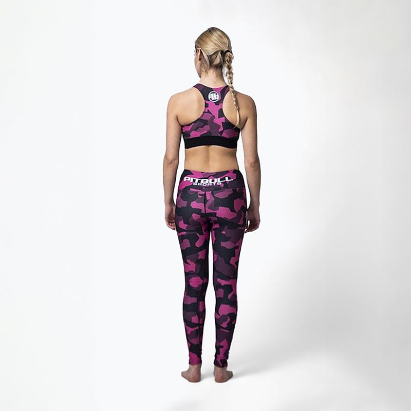 Dámské legíny Pitbull West Coast Compr Pants Dillard pink camo 6