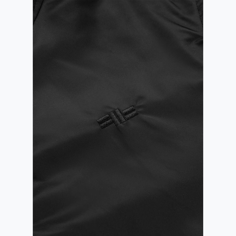 Pánská bunda Pitbull Sherpa Hooded Bomber black 10