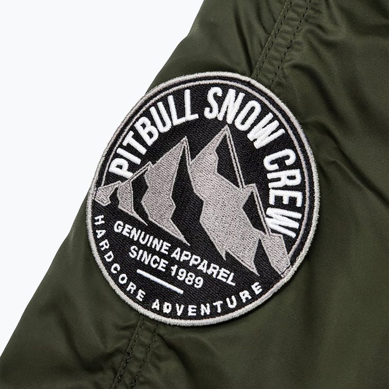 Pánská zimní bunda Pitbull West Coast Fur Parka Alder olive 4