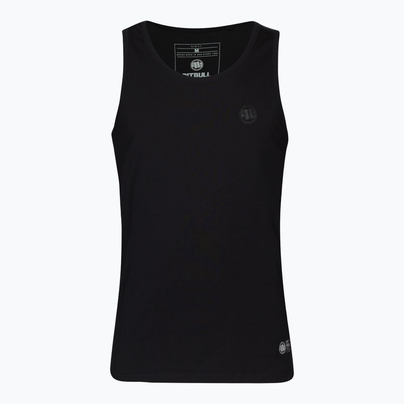 Pánské tílko Pitbull West Coast Tank Top Slim Fit Lycra Small Logo black