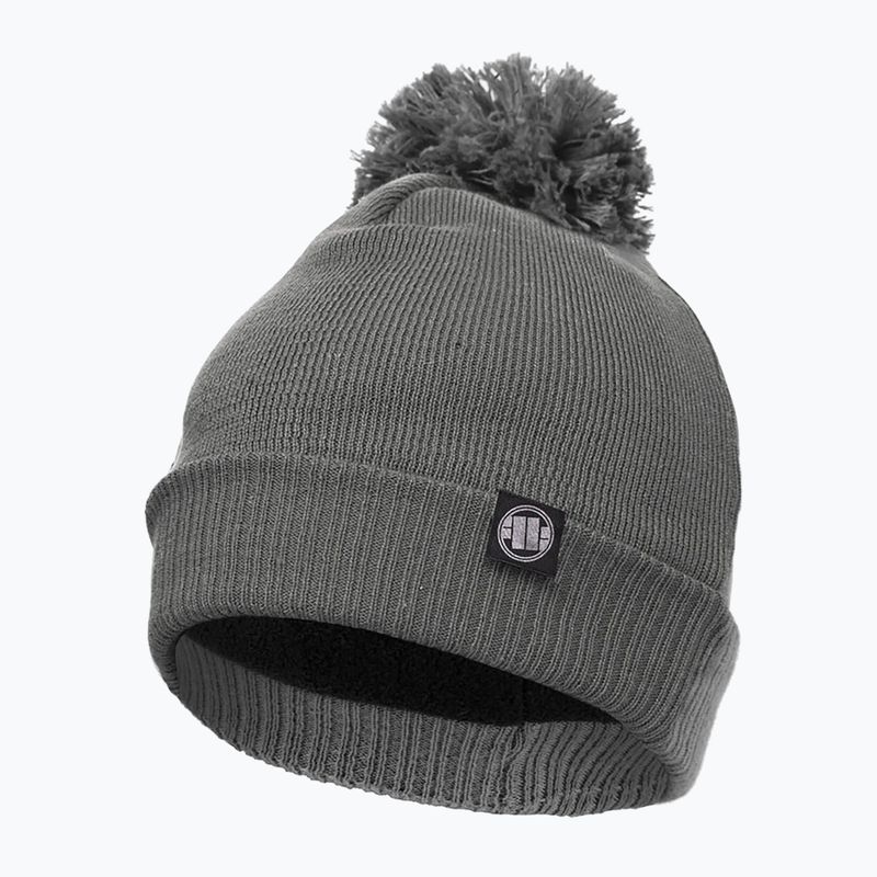 Zimní čepice Pitbull West Coast Beanie Bubble Small Logo grey 6