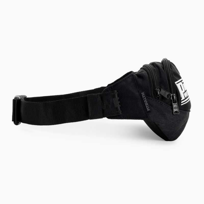 Ledvinový váček Pitbull West Coast Boxing black/white 2