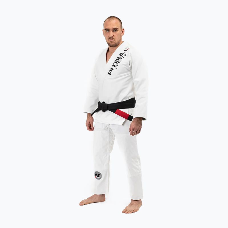 GI pro brazilské jiu-jitsu mužů Pitbull West Coast Gi BJJ PB 2017 450 white