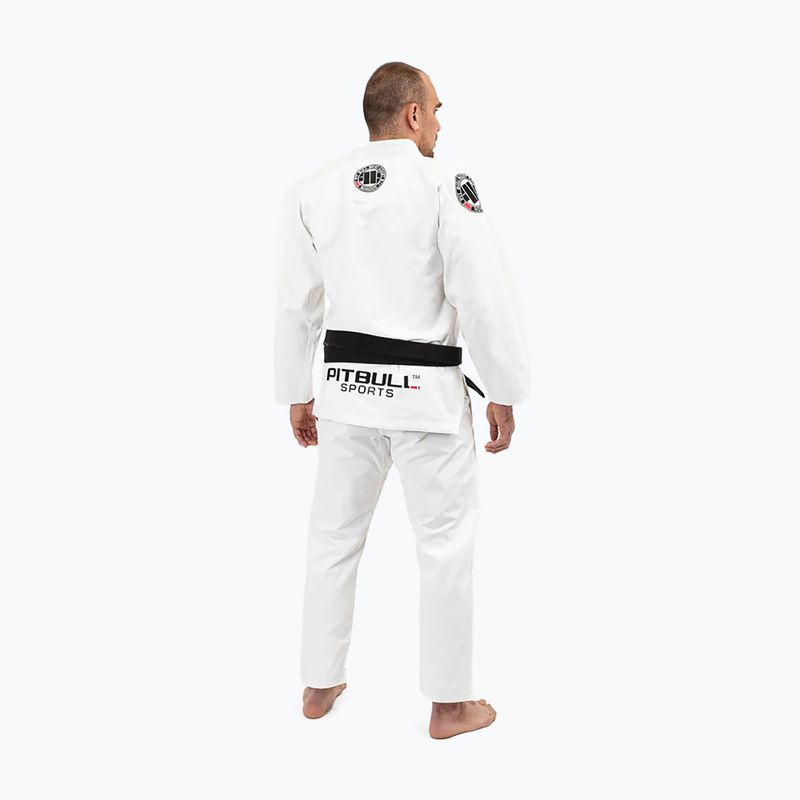 GI pro brazilské jiu-jitsu mužů Pitbull West Coast Gi BJJ PB 2017 450 white 2
