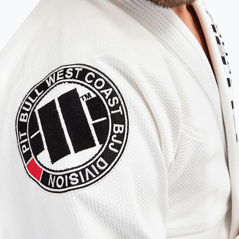 GI pro brazilské jiu-jitsu mužů Pitbull West Coast Gi BJJ PB 2017 450 white 3