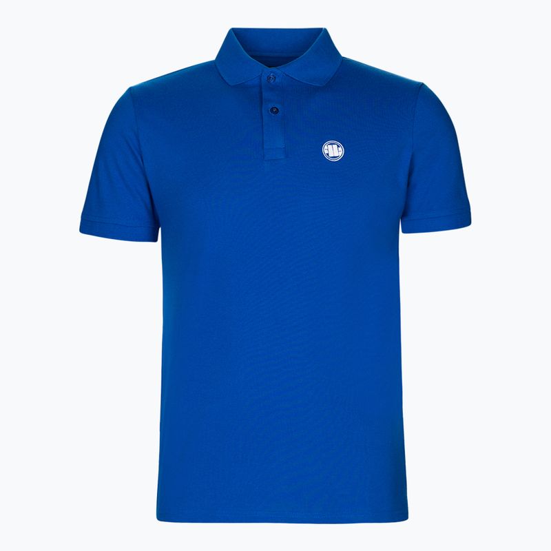 Pánská polokošile Pitbull West Coast Polo Regular Logo royal blue