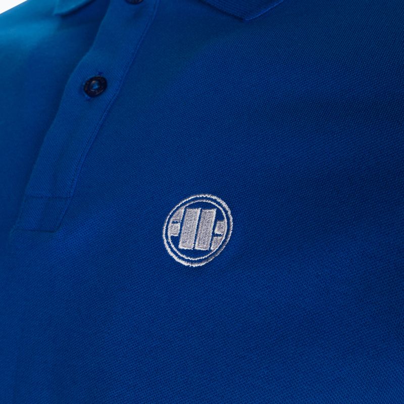 Pánská polokošile Pitbull West Coast Polo Regular Logo royal blue 3