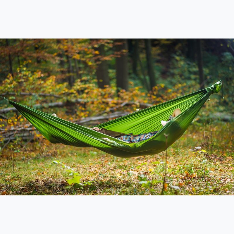 Turistická houpací síť Lesovik Spirit treetop tričko  green 5