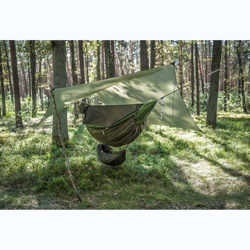 Turistický hamak Lesovik Draka 2026 treetop green 2