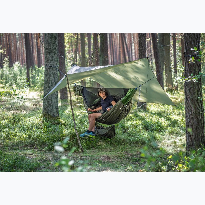 Turistický hamak Lesovik Draka 2026 treetop green 5