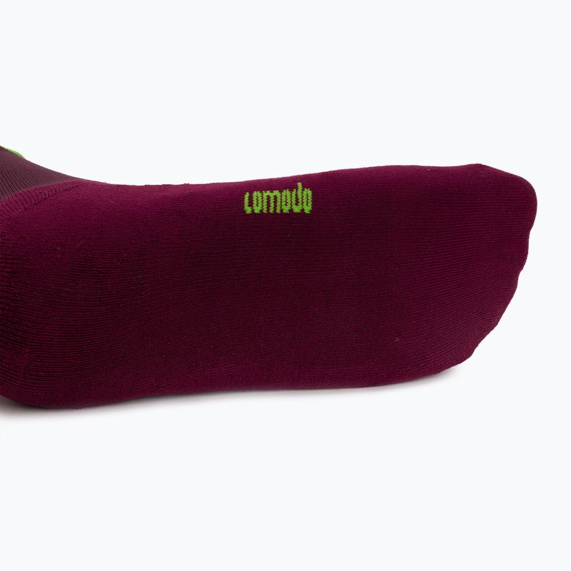 Jezdecké ponožky COMODO červené SJP/02 5