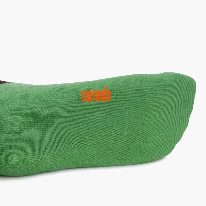 Jezdecké ponožky COMODO černo-oranžové SJP 03 5
