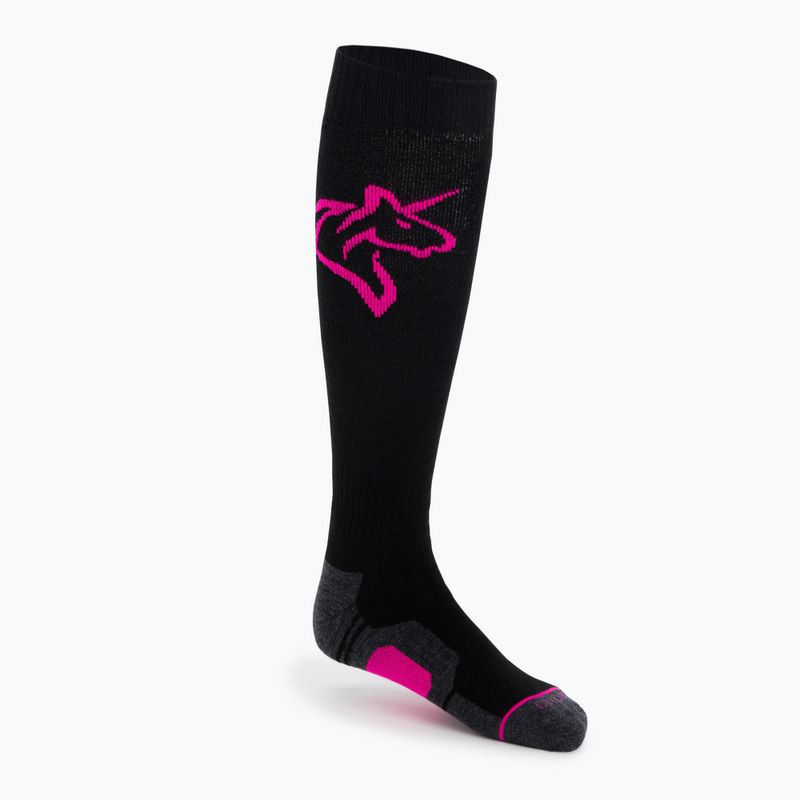 Dětské jezdecké ponožky COMODO hnědé SJWZ/04