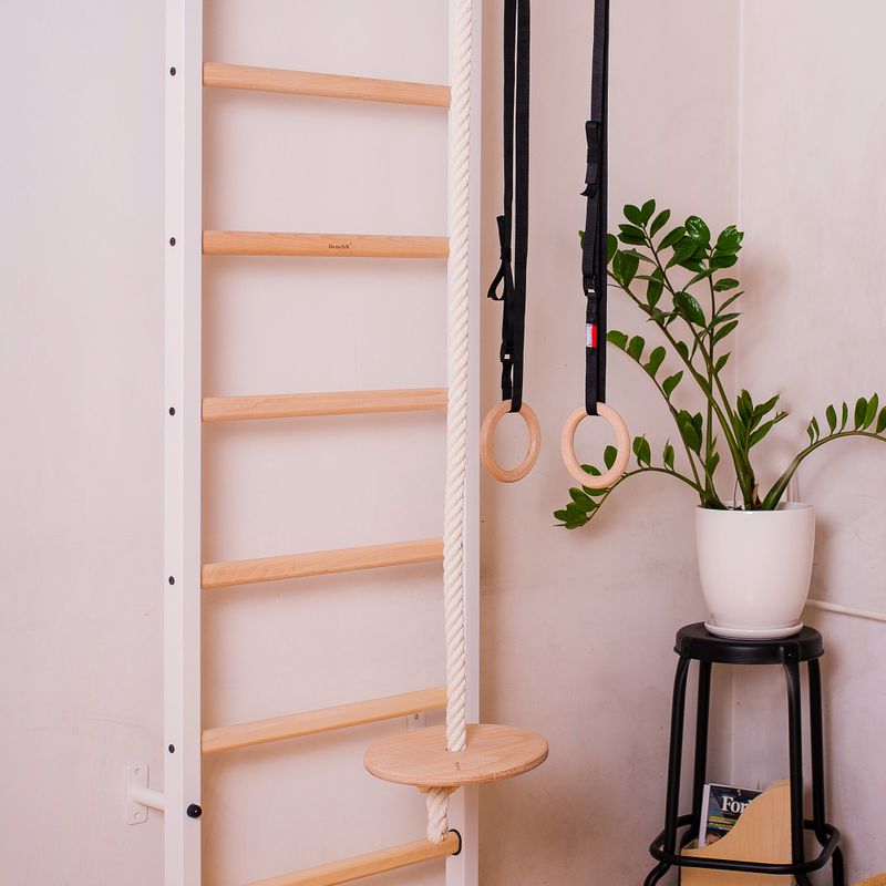 Gymnastický žebřík BenchK bílý BK-412 2