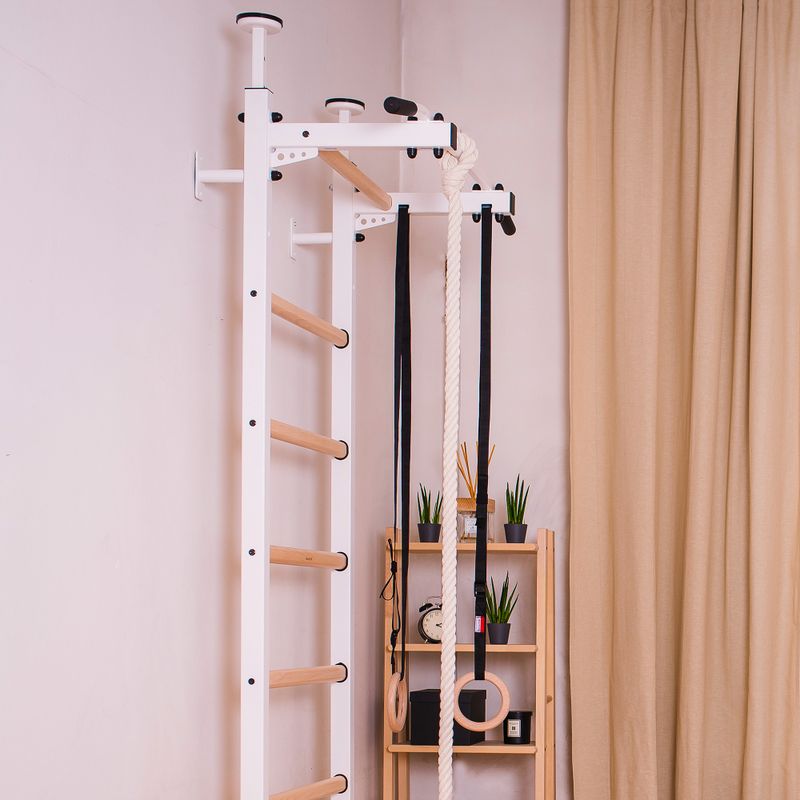 Gymnastický žebřík BenchK bílý BK-412 3