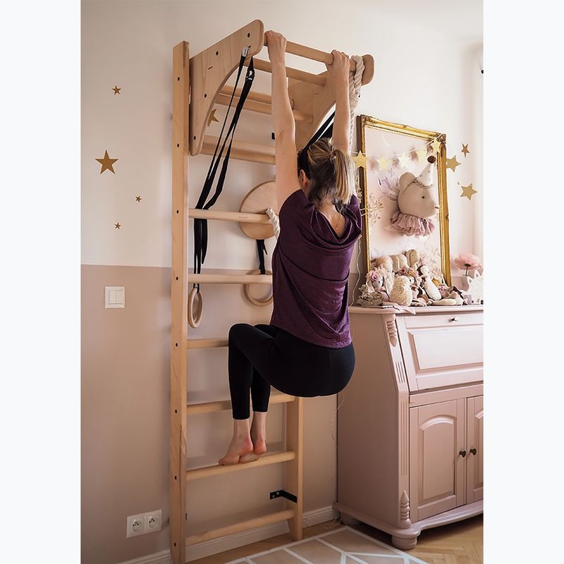 BenchK gymnastický žebřík hnědý BK-112+A204 8