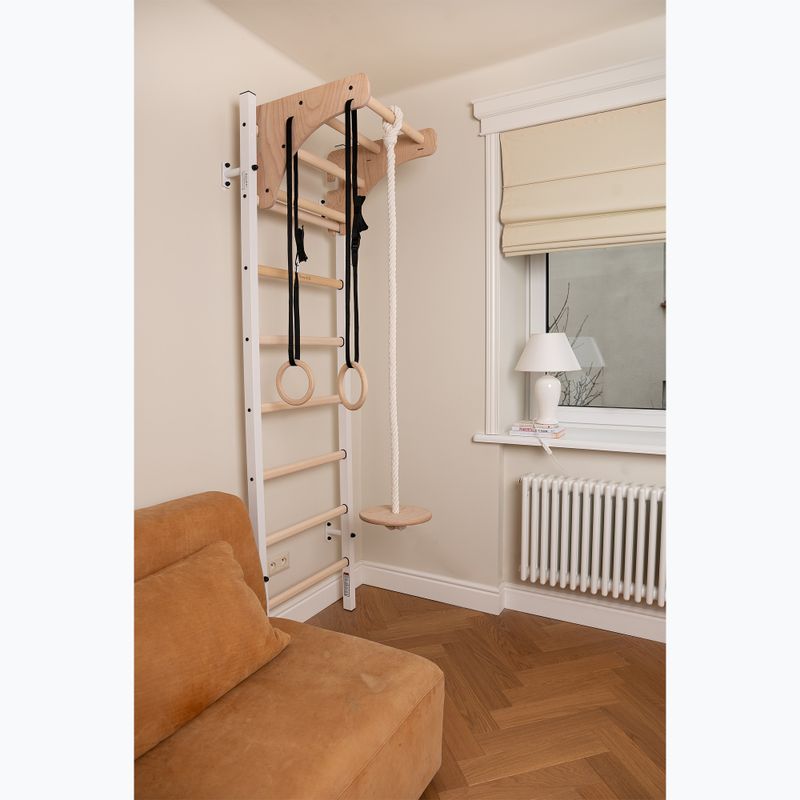 BenchK gymnastický žebřík bílý BK-211W+A204 13