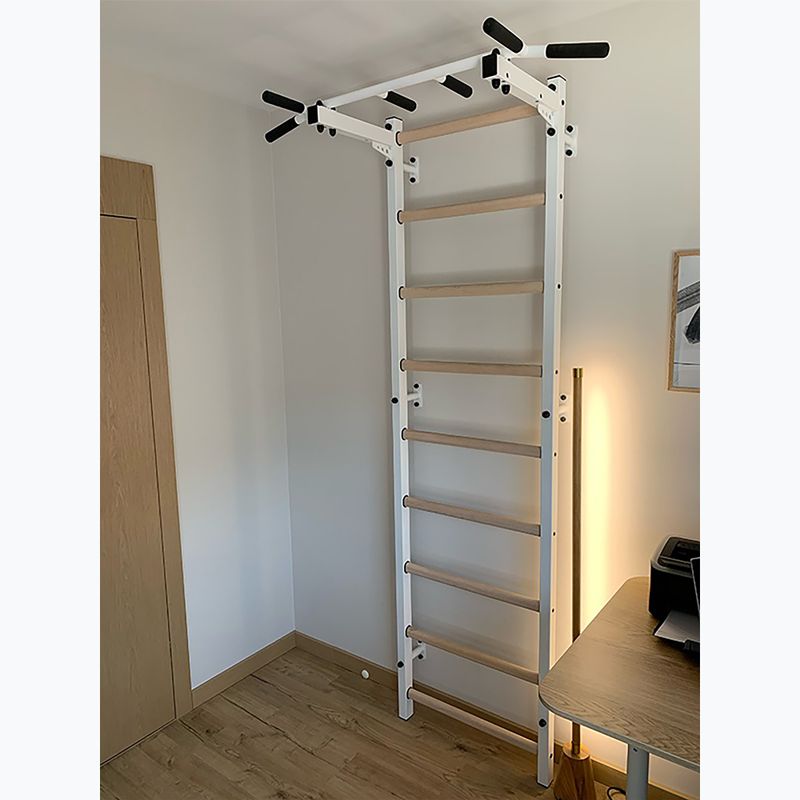 BenchK gymnastický žebřík bílý BK-721W 12