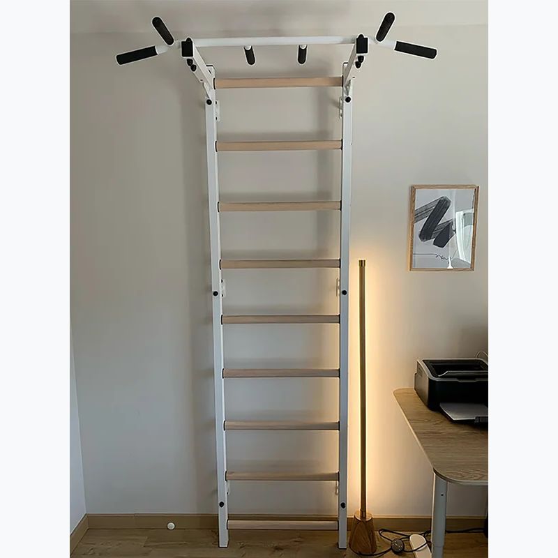BenchK gymnastický žebřík bílý BK-721W 14