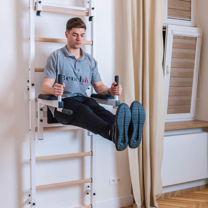 BenchK gymnastický žebřík bílý BK-732W 15