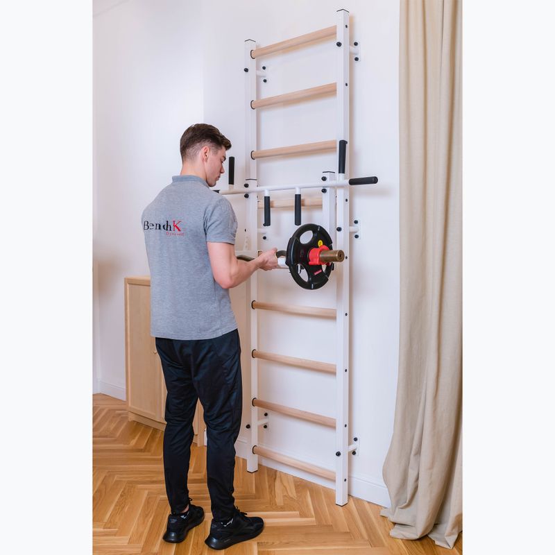 BenchK gymnastický žebřík bílý BK-732W 13