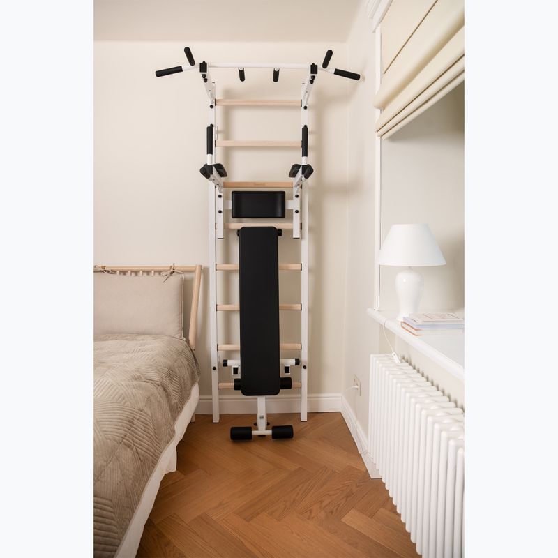 BenchK gymnastický žebřík bílý BK-233W 11